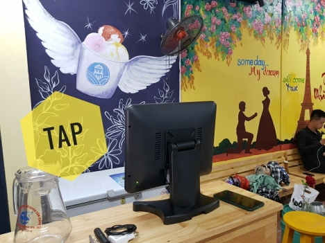 Máy tính tiền giá rẻ cho các quán café bóng đá tại Vũng Tàu