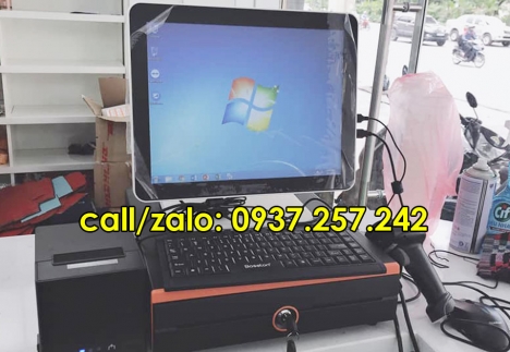 Lắp đặt máy tính tiền in hóa đơn cho shop mỹ phẩm tại Vĩnh Long