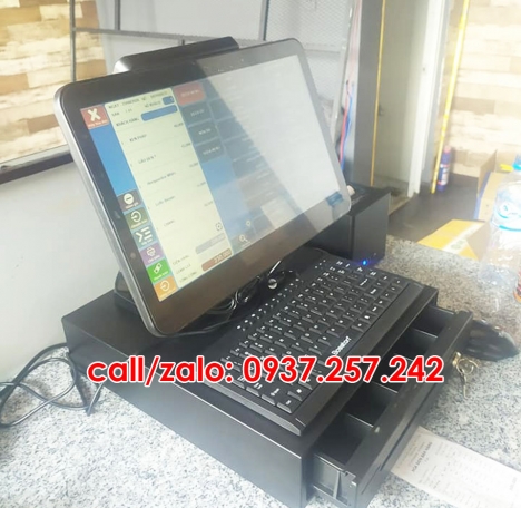 Lắp đặt máy tính tiền in hóa đơn cho quán nhậu tại Vĩnh Long