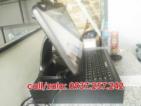 Lắp đặt máy tính tiền in hóa đơn cho quán nhậu tại Vĩnh Long