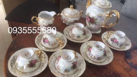 Giao lưu bộ chén cao cấp của tiệp gồm 9 món