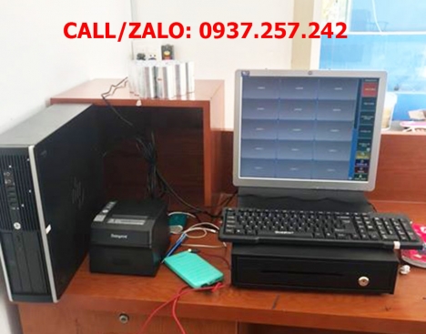 Lắp đặt máy tính tiền in hóa đơn cho quán ăn, nhà hàng tại Vĩnh Long