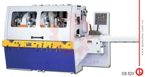 máy bào 4 mặt 5 trục dao, hàng nhập khẩu chất lượng cao giá tốt