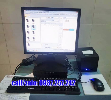 Máy in hóa đơn thanh toán cho quán ăn vặt tại Vĩnh Long