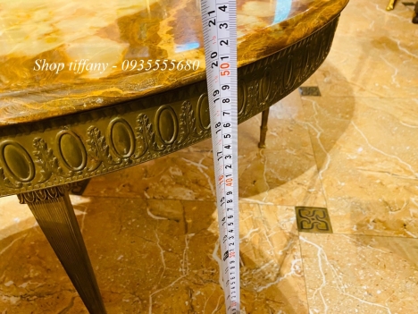 Hàng Khủng !!! Bộ Bàn Đồng Đá Nguyên Khối Của Pháp.