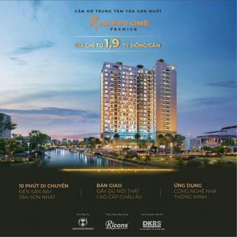 Căn hộ happyone premier chuẩn công nghệ thông minh gồm các tiện ích vượt trội