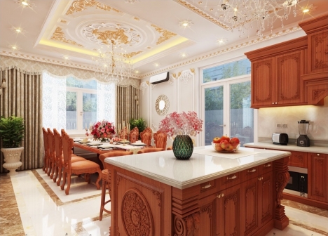 Thiết kế thi công nội thất cổ điển quận 4