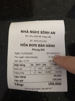 Chuyên bán máy tính tiền giá rẻ cho Khách Sạn tại Mũi Né