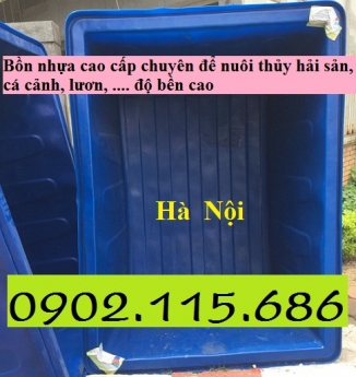 Bồn nhựa nuôi thủy sản, bồn nhựa nuôi cá cảnh, bồn nhựa nuôi lươn, bồn nhựa chữ nhật, bồn nhựa nuôi