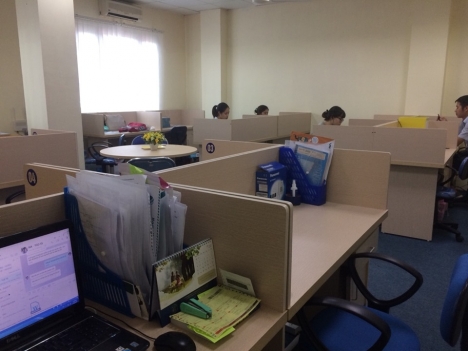 Cho thuê chỗ ngồi văn phòng khu làm việc thông minh trọn gói