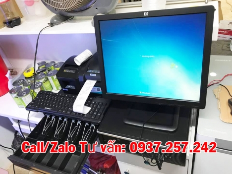 Bán máy in hóa đơn tính tiền cho quán sữa chua, quán rau má tại Cần Thơ