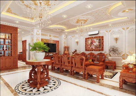 Thiết kế thi công nội thất cổ điển quận 1