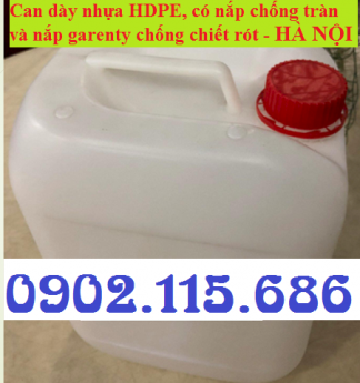 Can nhựa 10 lít, can đựng hóa chất 10 lít, can 10 lít có nắp chống tràn, can đựng hóa chất tại hà nộ