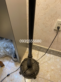 Giao lưu em đèn sàn số lượng hoạ tiết hoa chim