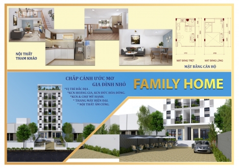 MỞ BÁN 300 CĂN HỘ FAMILY HOME  HOOC MÔN- THÀNH PHỐ HỒ CHÍ MINH