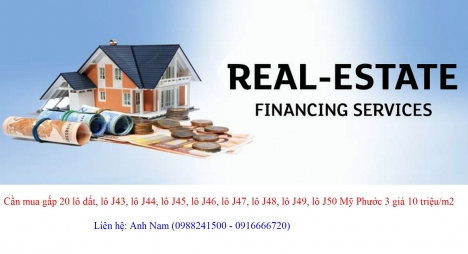 Cần mua đất Mỹ Phước 3 lô J43 J44, lô J45, lô J46, lô J47, lô J48, lô J49, lô J50 giá 10 triệu/m2