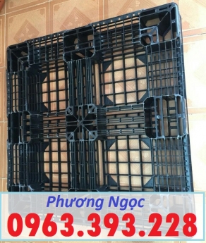 Pallet nhựa đã qua sử dụng, pallet dùng cho xe nâng, pallet kê hàng, pallet cũ
