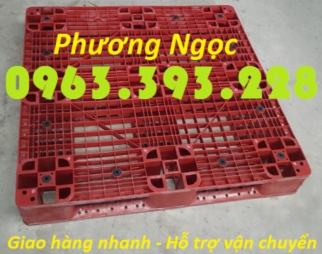Pallet nhựa đã qua sử dụng, pallet dùng cho xe nâng, pallet kê hàng, pallet cũ