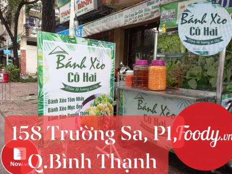 Bánh xèo ngon Cô Hai Bình Thạnh