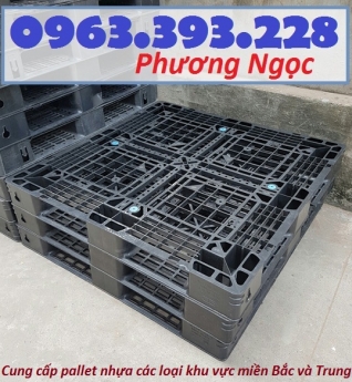 Pallet nhựa đã qua sử dụng, pallet dùng cho xe nâng, pallet kê hàng, pallet cũ