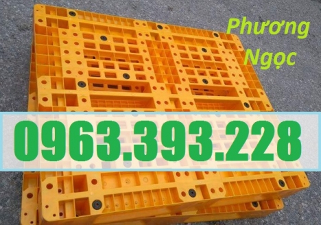 Pallet nhựa đã qua sử dụng, pallet dùng cho xe nâng, pallet kê hàng, pallet cũ
