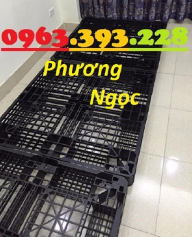 Pallet nhựa đã qua sử dụng, pallet dùng cho xe nâng, pallet kê hàng, pallet cũ