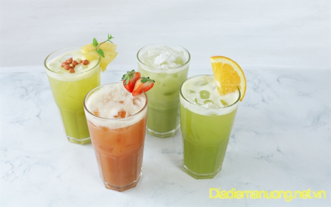 Nước Mía Mix, Rau Má Mix, Ngon Gò Vấp