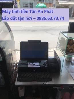 Máy tính tiền giá rẻ cho quán trà sữa ăn vặt kết hợp tại Sơn La