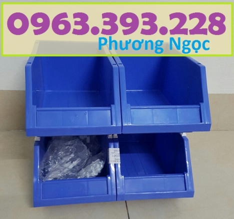 Khay nhựa đựng linh kiện, kệ dụng cụ chống tầng, khay nhựa vát đầu đựng ốc vít