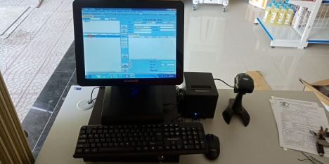 Máy tính tiền chuyên nghiệp giá rẻ cho Mini Mart tại Nghệ An