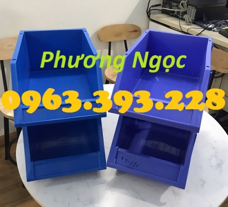 Khay nhựa đựng linh kiện, kệ dụng cụ chống tầng, khay nhựa vát đầu đựng ốc vít