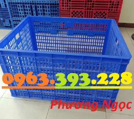 Sóng nhựa rỗng có bánh xe, sọt nhựa bánh xe, sọt nhựa kích thước lớn, sọt nhựa đẩy hàng