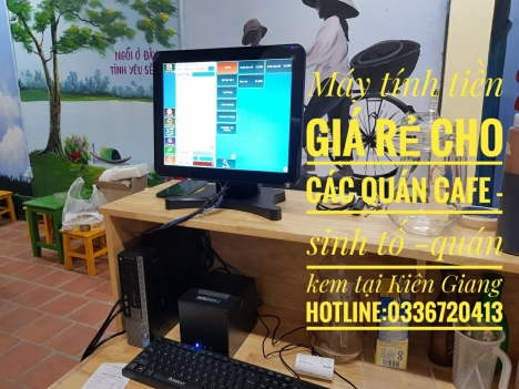 Bán máy tính tiền giá rẻ tại Cần Thơ cho quán café ,sinh tố