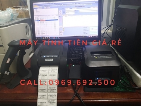 Máy tính tiền giá rẻ cho shop áo khoác tại An Giang