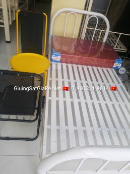 GIƯỜNG SẮT SƠN TĨNH ĐIỆN GIÁ XƯỞNG Tại Bình Tân Bảo Hành Lên Đến 24 Tháng
