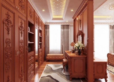 THIẾT KẾ THI CÔNG NỘI THẤT CỔ ĐIỂN QUẬN 8