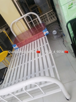 GIƯỜNG SẮT SƠN TĨNH ĐIỆN GIÁ XƯỞNG Tại Bình Tân Bảo Hành Lên Đến 24 Tháng
