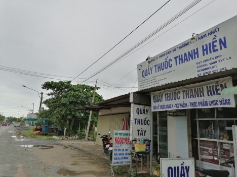 Lô đất dt: 5m x 30m=150m2, SHR, 100% thổ cư, 850tr