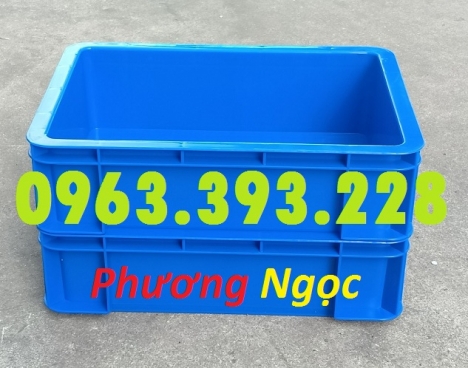 Thùng nhựa đặc B12, hộp nhựa công nghiệp, hộp nhựa B12, sóng nhựa bít