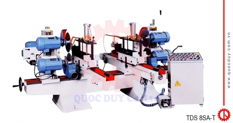 máy cắt phay mộng 2 đầu 4 lưỡi