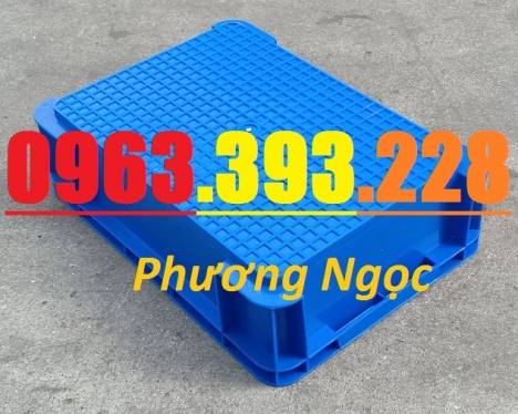 Thùng nhựa đặc B12, hộp nhựa công nghiệp, hộp nhựa B12, sóng nhựa bít