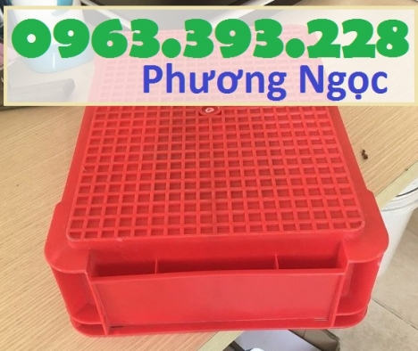 Thùng nhựa đặc B12, hộp nhựa công nghiệp, hộp nhựa B12, sóng nhựa bít