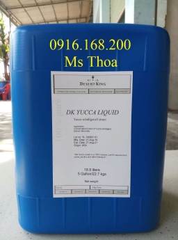 DK YUCCA LIQUID - Yucca nước, Yucca Mỹ, Yucca nguyên liệu hấp thu khí độc