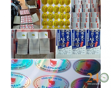 In Decal Tem Nhãn Giá Rẻ Quận Bình Tân