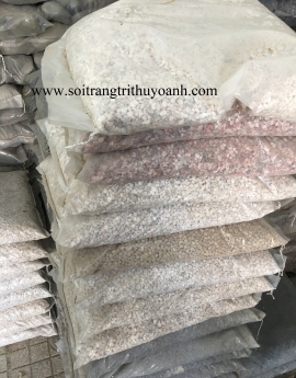 Sỏi trắng ốp lát trang trí hcm