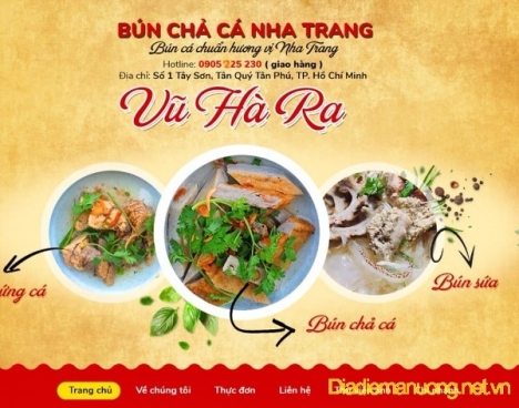 Quán Bún Chả Cá Nha Trang Ngon Tân Phú