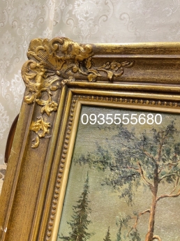 Giao lưu bức tranh phong cảnh rừng thông của pháp