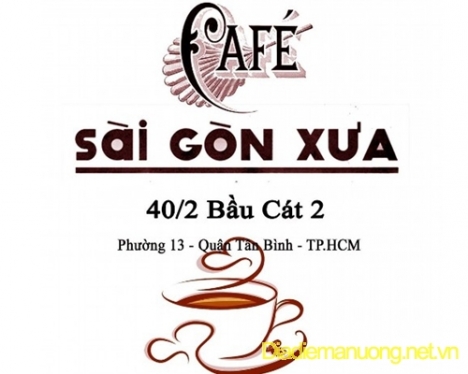 Quán Cafe Không Gian Xưa Khu Bàu Cát