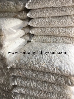 Sỏi trắng ốp lát trang trí hcm