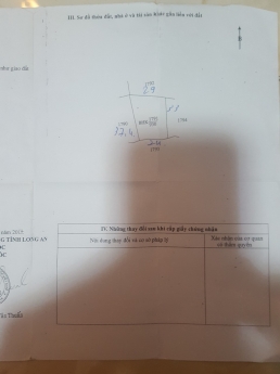 Cần Bán 930 m2 đất TCLN- Ấp Trung ,Xã Đông Thạnh, Cần Giuộc, Long An giá 1,6 tỷ